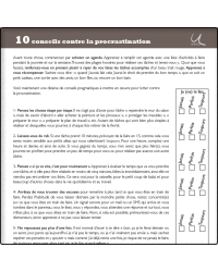 10 conseils contre la procrastination