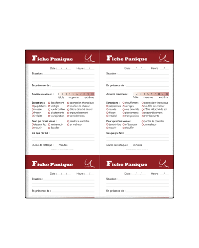 Fiche panique