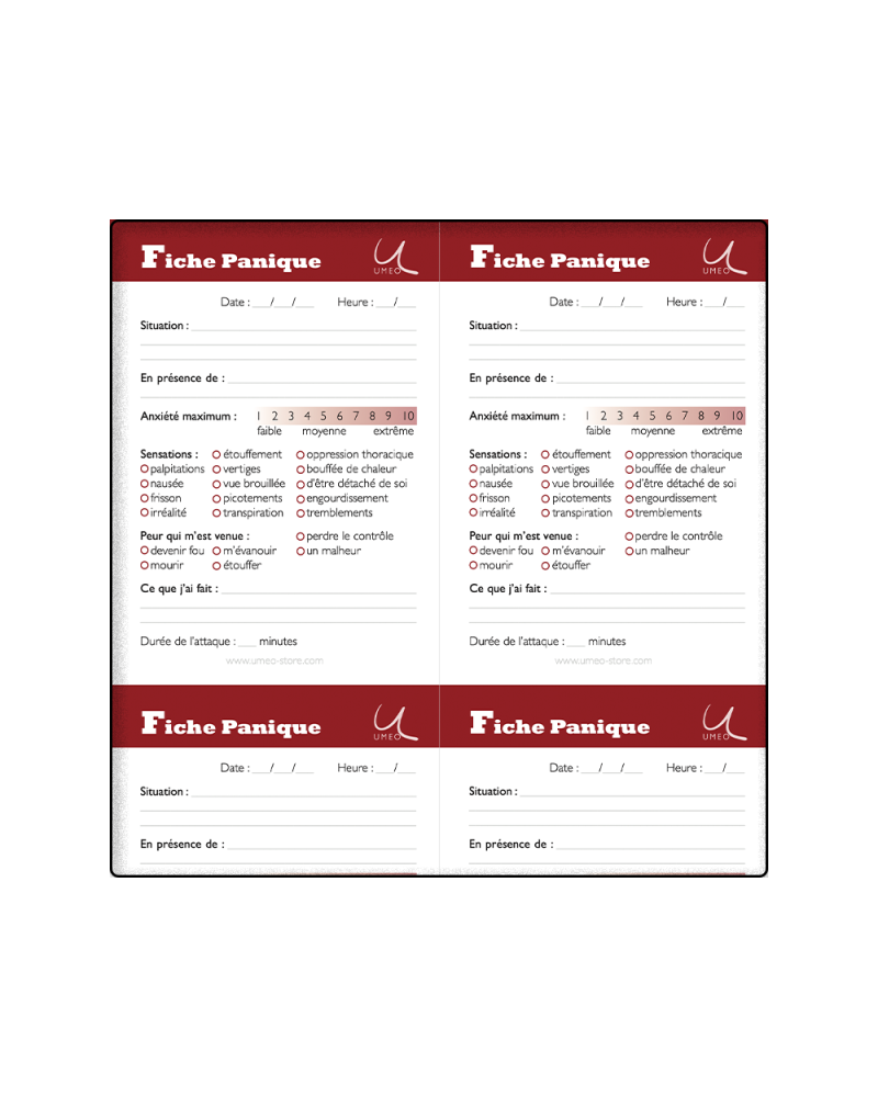 Fiche panique