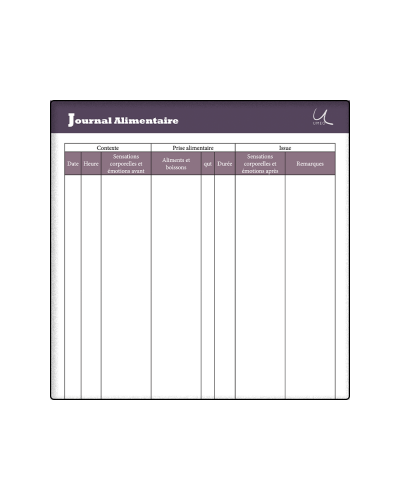 Journal alimentaire