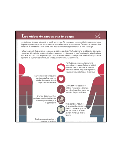 Les effets du stress sur le corps