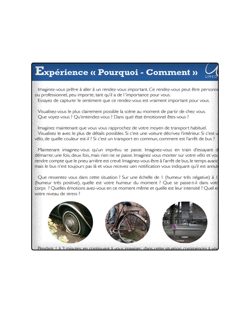 Expérience "Pourquoi-Comment"