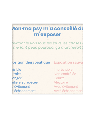 Affiche - Exposition Sauvage VS Thérapeutique